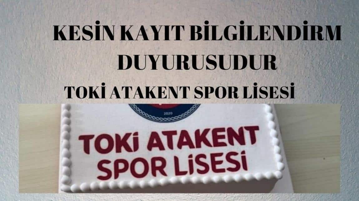 YETENEK SINAVINI KAZANAN ÖĞRENCİ VE VELİLERİMİZE KESİN KAYIT HAKKINDA BİLGİLENDİRME DUYURUSUDUR !